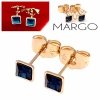exclusive swarovski gold-plated earrings
